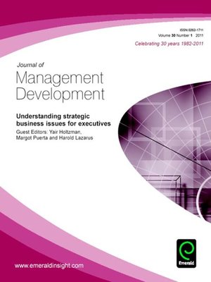 cover image of Journal of Management Development, Volume 30, Issue 1
